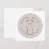 Sternzeichen Zwilling -  シーズンカード (正面/裏面)