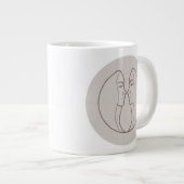 Sternzeichen Zwilling ジャンボコーヒーマグカップ (正面右)