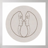 Sternzeichen Zwilling -  ポスター (正面)