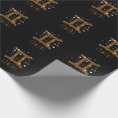 Sternzeichen Zwillinge "Gemini" ラッピングペーパー (角)