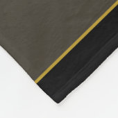 Sternzeichen Zwillinge, gold - フリースブランケット (角)