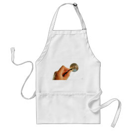 Stethoscoop in een hand voor een ziekenhuis sfeer. スタンダードエプロン