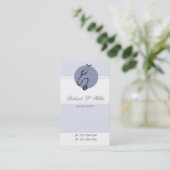 Stethoscopeヘルスケアのアポイントメントの青い博士 予約カード (スタンド正面)