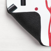 Stéthoscope et maquillage  マウスパッド (コーナー)