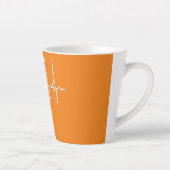 Stethoscope Heartbeat EKG Nurse Medical Doctor カフェラテマグ (右)