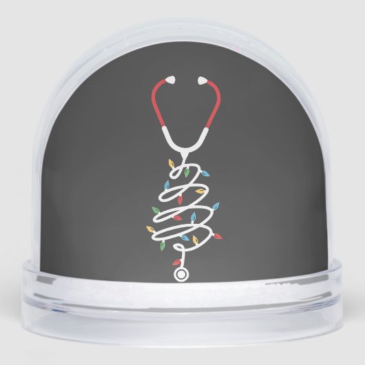 Stethoscope Medical Supplies Christmas Tree Lights (正面)