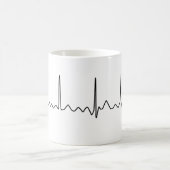 Stethoscope Personalized医学のナースの博士 コーヒーマグカップ (中央)