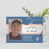 Stethoscope Photo Custom Invitations 招待状 (スタンド正面)