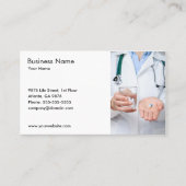 Stethoscope Pills Photo博士 名刺 (正面)