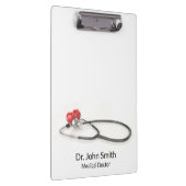 Stethoscope with Heart | Medical Care & Healthcare クリップボード (右)
