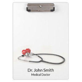 Stethoscope with Heart | Medical Care & Healthcare クリップボード
