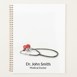 Stethoscope with Heart | Medical Care & Healthcare プランナー手帳