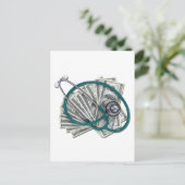 StethoscopeMoney061612.png ポストカード (スタンド正面)