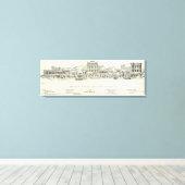 Steuart East side MarketとMission キャンバスプリント (インサイチュ (ウッドフロア))