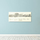 Steuart West side MarketとMission キャンバスプリント (インサイチュ (ウッドフロア))