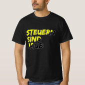 Steuern sind Raub Tシャツ (正面)