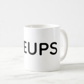 STEUPS Mug. Minimalist Edition コーヒーマグカップ (正面右)