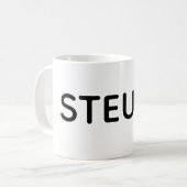 STEUPS Mug. Minimalist Edition コーヒーマグカップ (正面左)