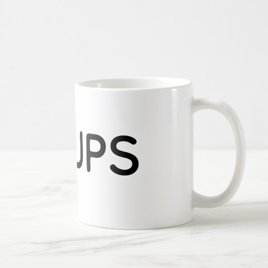 STEUPS Mug. Minimalist Edition コーヒーマグカップ (右)