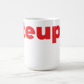 Steups Mug - Red コーヒーマグカップ (中央)