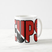 STEUPS Trinidad Flag Mug コーヒーマグカップ (正面右)
