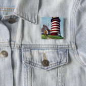 Stevan Dohanos著灯台看守 缶バッジ (インサイチュ)