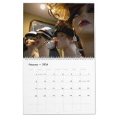 Steve Burroカレンダー カレンダー (2月 2026)