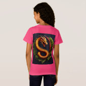 Steve Dragon Tattooデザイン – 強さの象徴， Tシャツ (裏面フル)
