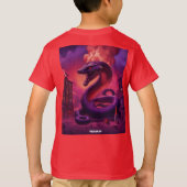 Steve Dragon Tattooデザイン – 強さの象徴, Tシャツ (裏面)