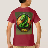 Steve Dragon Tattooデザイン – 強さの象徴, Tシャツ (裏面)