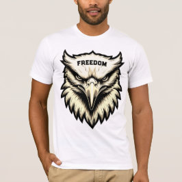 Steve Eagle Head カスタム Freedom Tシャツ