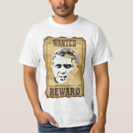 steve mac queen wanted tシャツ