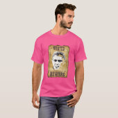 steve mac queen wanted tシャツ (正面フル)