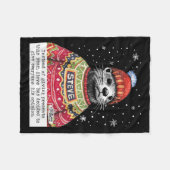 Steve Otter Instead Of Giving Presents This Year  フリースブランケット (正面(横))