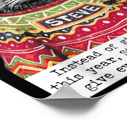 Steve Otter Instead Of Giving This Year  ポスター (角)