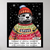 Steve Otter Instead Of Giving This Year  ポスター (正面)