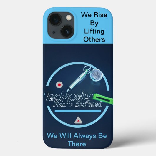 Steve Technology Man's 最高の Friend Art - Case-Mate iPhoneケース (裏面)