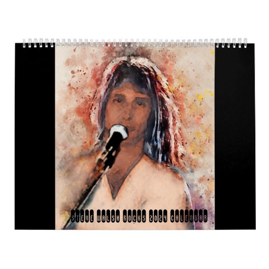 Steve Walsh Rocks 2024カレンダー カレンダー (カバー)