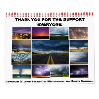 Steven Coy Photography 2017カレンダー カレンダー
