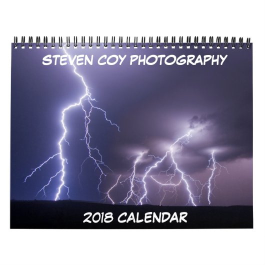 Steven Coy Photography 2018カレンダー カレンダー (カバー)