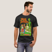 Steven Rhodes Don't Talk To Strangers Alien Retro Tシャツ (正面フル)