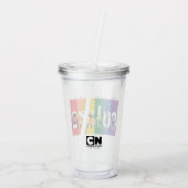 Steven Universe – 全来色の愛 アクリルタンブラー (裏面)