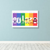 Steven Universe – 全来色の愛 キャンバスプリント (インサイチュ (ウッドフロア))