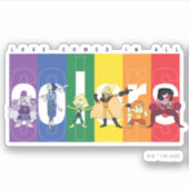 Steven Universe – 全来色の愛 シール (正面)