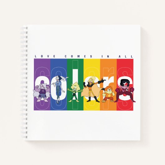 Steven Universe – 全来色の愛 ノートブック (正面)