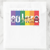 Steven Universe – 全来色の愛 長方形シール (バッグ)