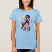 Steven Universe | Crystal Gem Group Pose Tシャツ (正面)