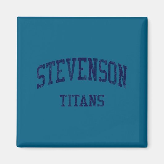 Stevenson high school hs sterling heights mi マグネット (正面)