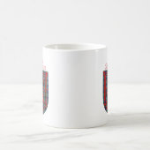 Stevenson Tartan Scottish Plaid Lion Rampant コーヒーマグカップ (中央)