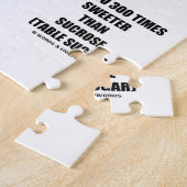 Steviosideサッカロースより甘い250から300倍 ジグソーパズル (側面)